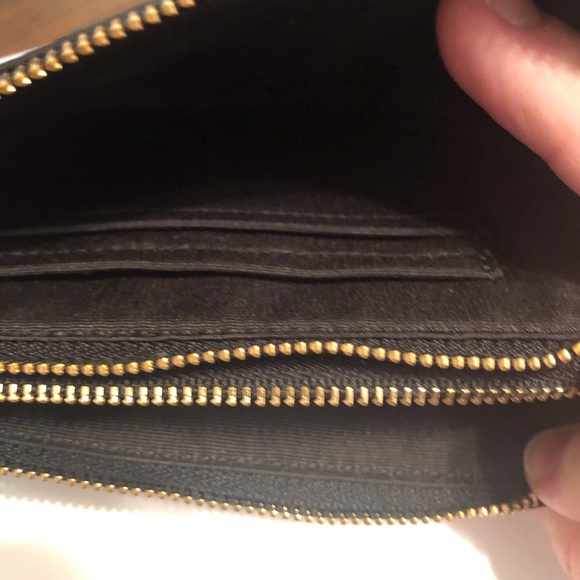 Coach black leather wristlet - Picture 2 of 2